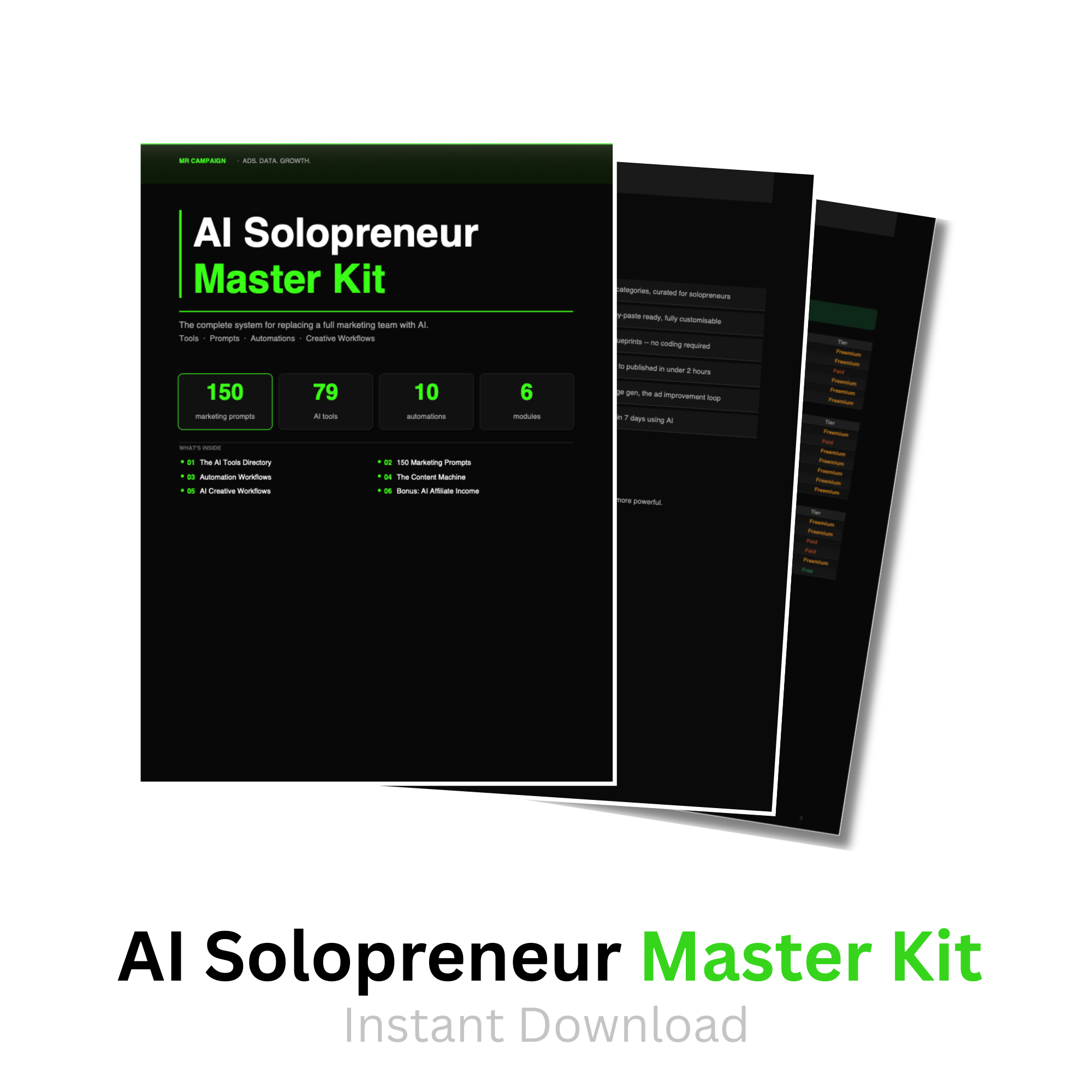 AI Solopreneur Master Kit